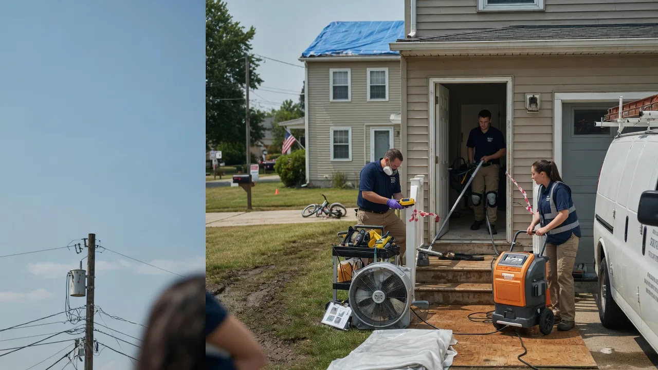 Water Damage Repair in Lansing, WV near me